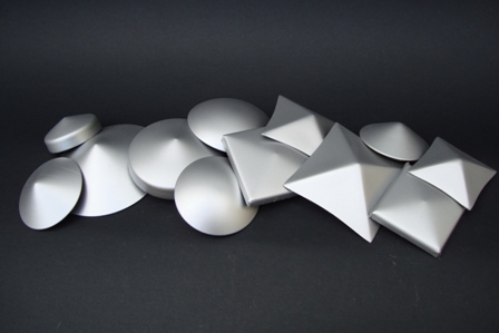 Daszki stalowe, zaśłepki z polietylenu. OGROMNY WYBÓR